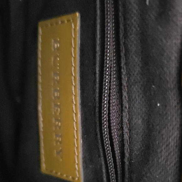 Burberry Mustard and Plaid Studded Shoulder Bag - Picture 2 of 15